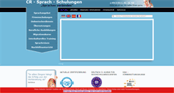 Desktop Screenshot of cr-sprachschule.de